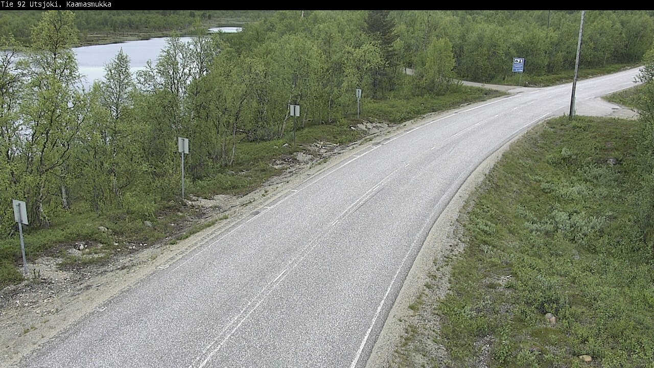Kelikamerat Kuva Tie 92 Utsjoki, Kaamasmukka, Utsjoki, Lappi