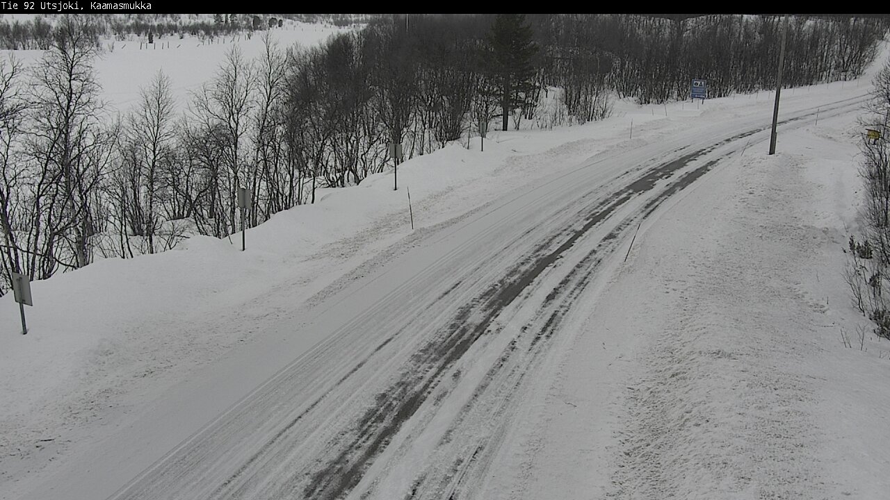 Weather Camera Image Road 92 Utsjoki, Kaamasmukka, Utsjoki, Lappi