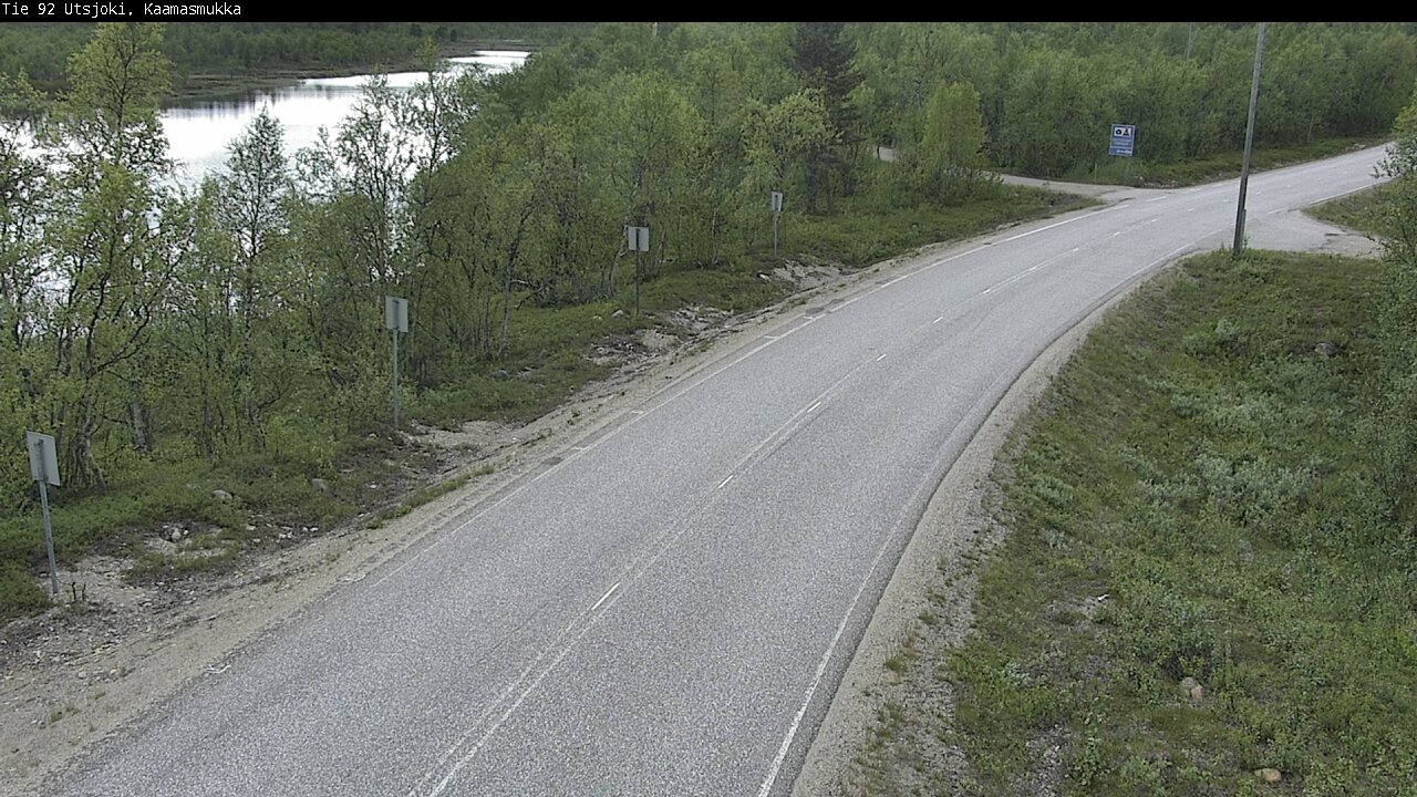 Kelikamerat Kuva Tie 92 Utsjoki, Kaamasmukka, Utsjoki, Lappi