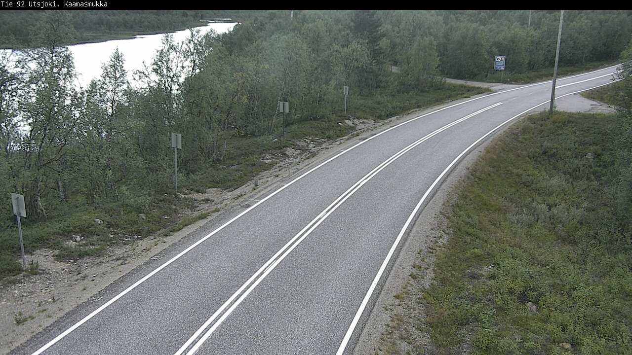 Kelikamerat Kuva Tie 92 Utsjoki, Kaamasmukka, Utsjoki, Lappi