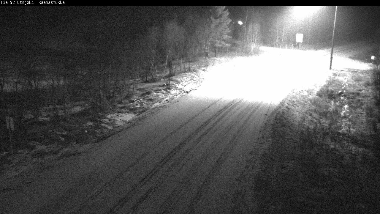 Kelikamerat Kuva Tie 92 Utsjoki, Kaamasmukka, Utsjoki, Lappi