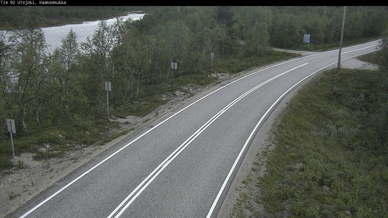 Kelikamerat Kuva Tie 92 Utsjoki, Kaamasmukka, Utsjoki, Lappi