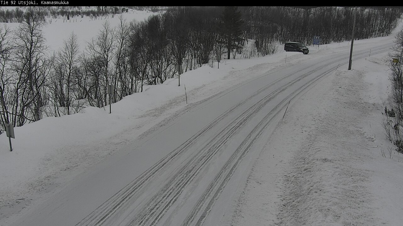 Kelikamerat Kuva Tie 92 Utsjoki, Kaamasmukka, Utsjoki, Lappi