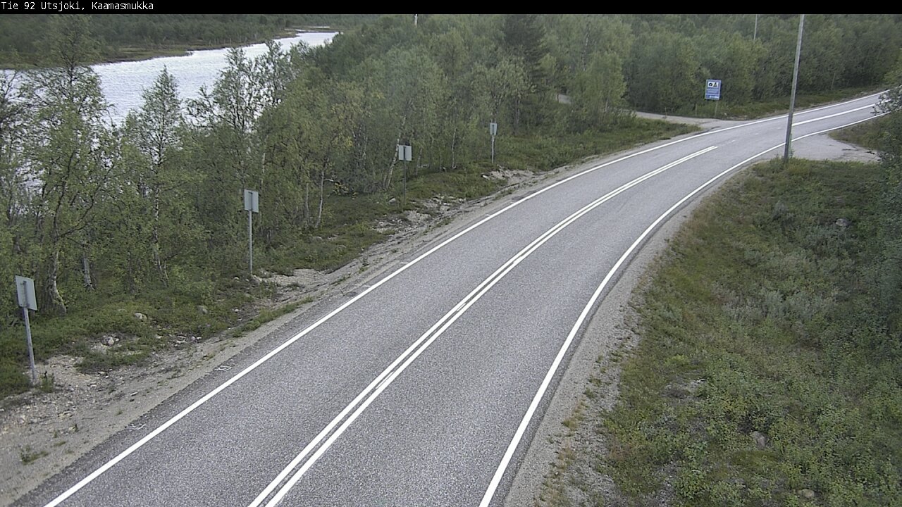Kelikamerat Kuva Tie 92 Utsjoki, Kaamasmukka, Utsjoki, Lappi