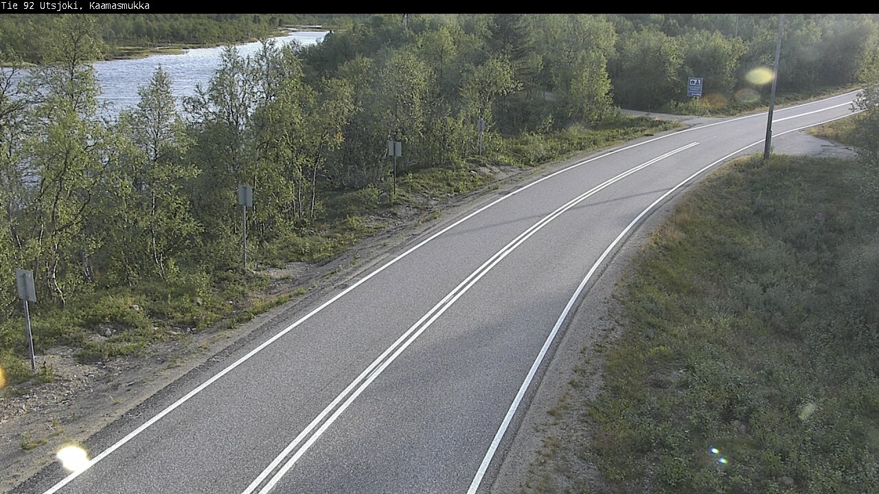 Kelikamerat Kuva Tie 92 Utsjoki, Kaamasmukka, Utsjoki, Lappi