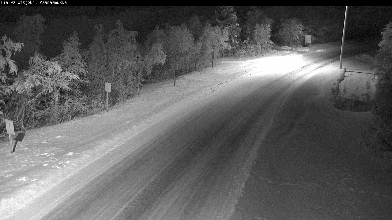 Kelikamerat Kuva Tie 92 Utsjoki, Kaamasmukka, Utsjoki, Lappi