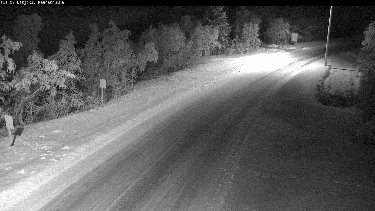 Kelikamerat Kuva Tie 92 Utsjoki, Kaamasmukka, Utsjoki, Lappi