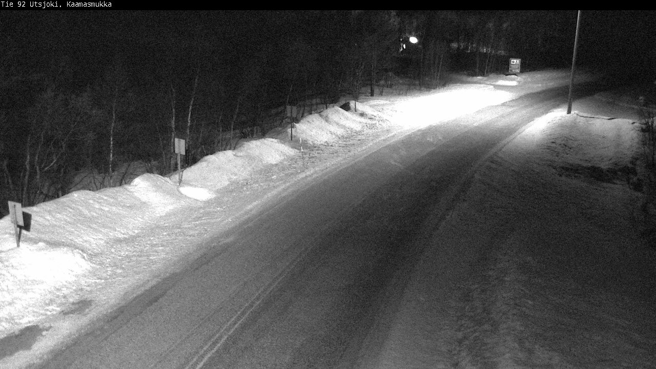 Kelikamerat Kuva Tie 92 Utsjoki, Kaamasmukka, Utsjoki, Lappi