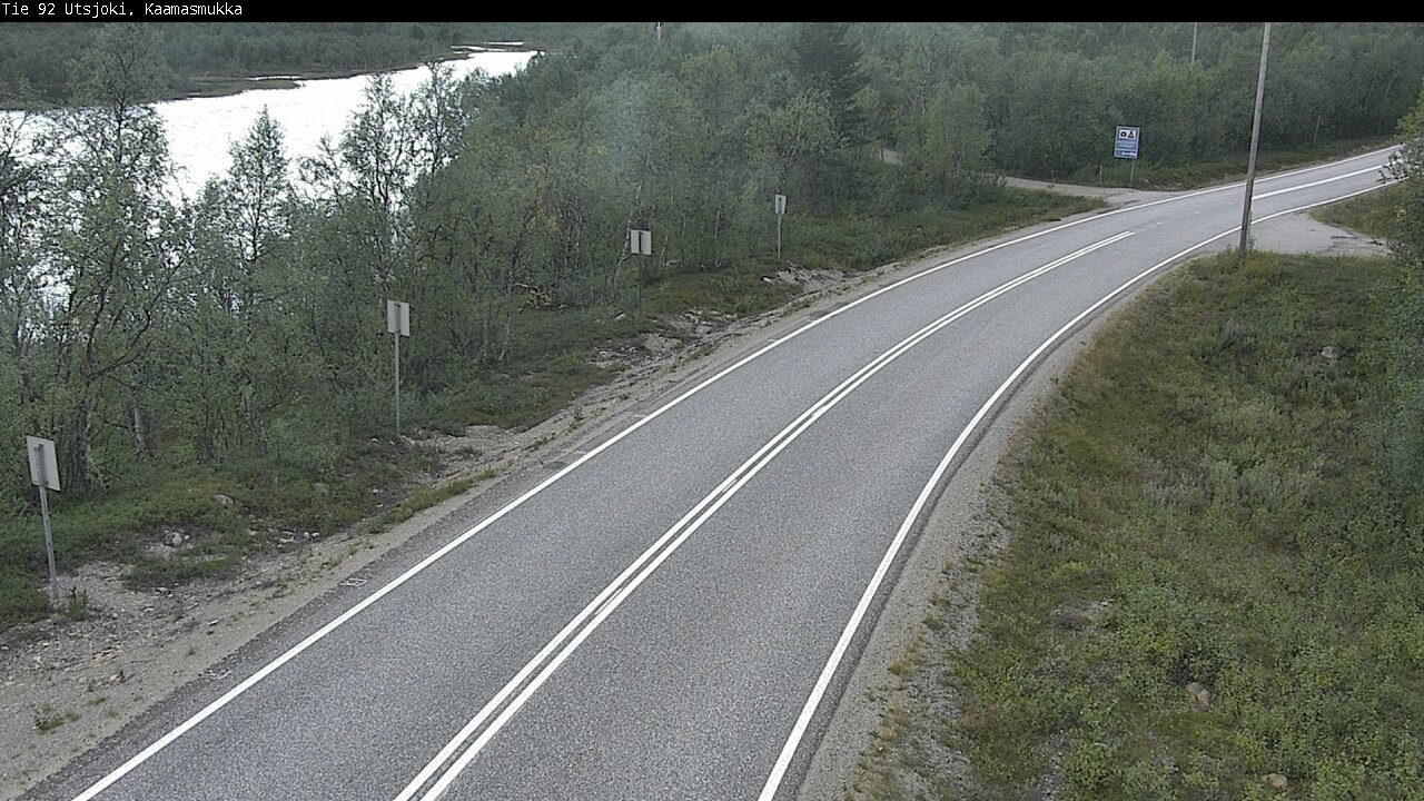 Weather Camera Image Road 92 Utsjoki, Kaamasmukka, Utsjoki, Lappi