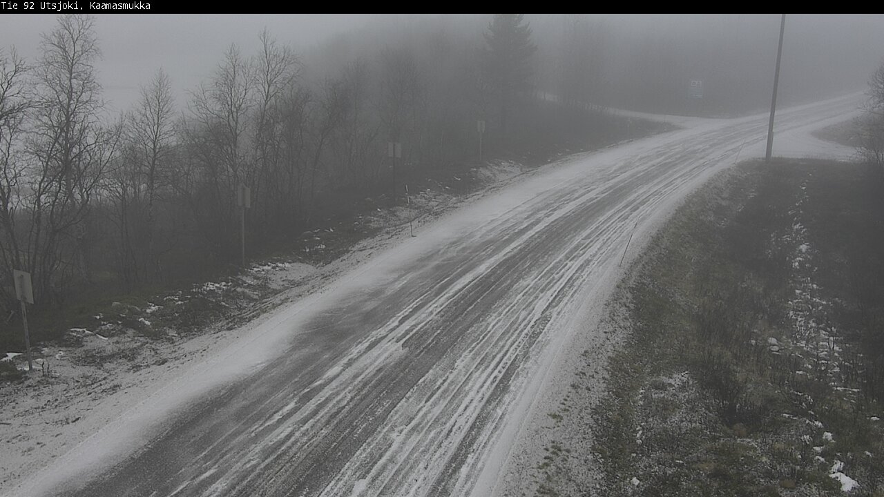 Kelikamerat Kuva Tie 92 Utsjoki, Kaamasmukka, Utsjoki, Lappi