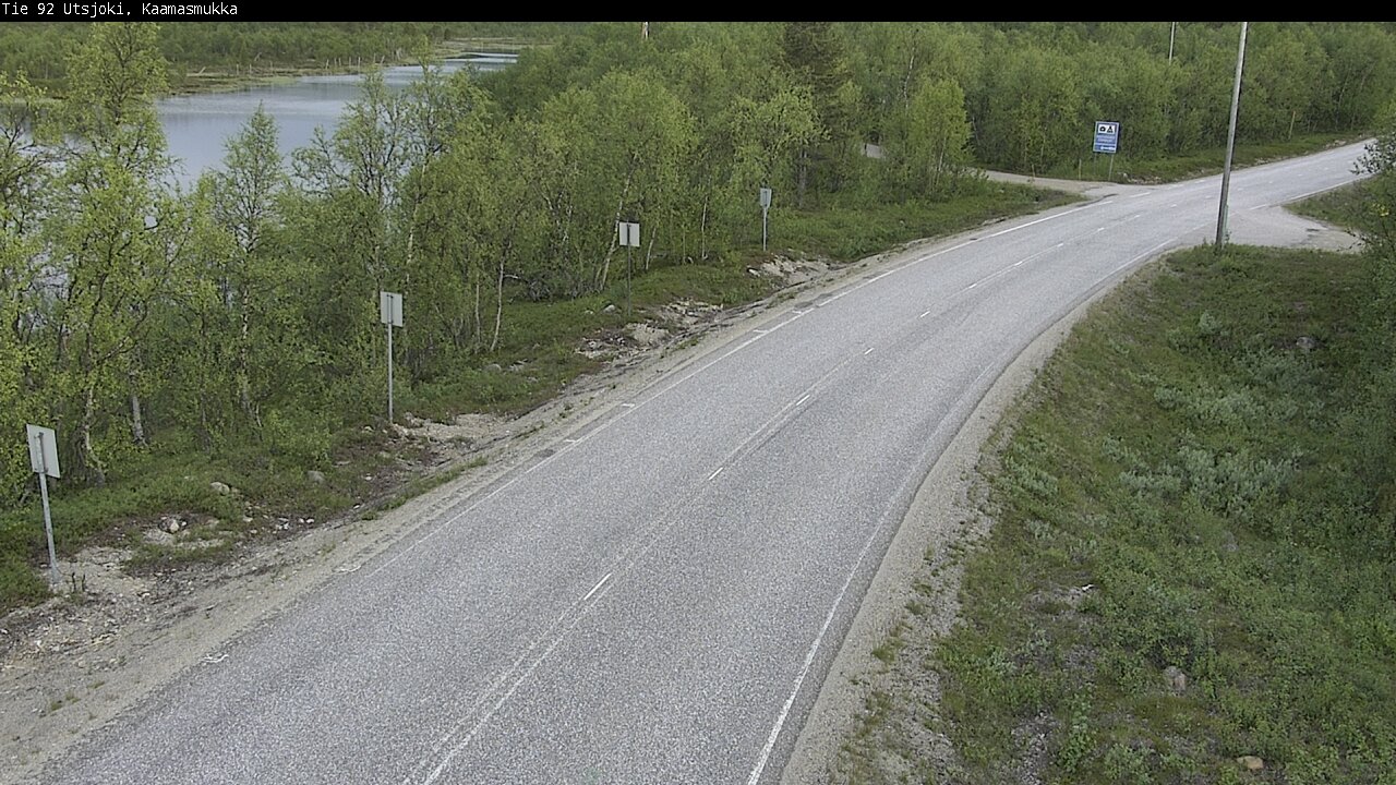 Kelikamerat Kuva Tie 92 Utsjoki, Kaamasmukka, Utsjoki, Lappi