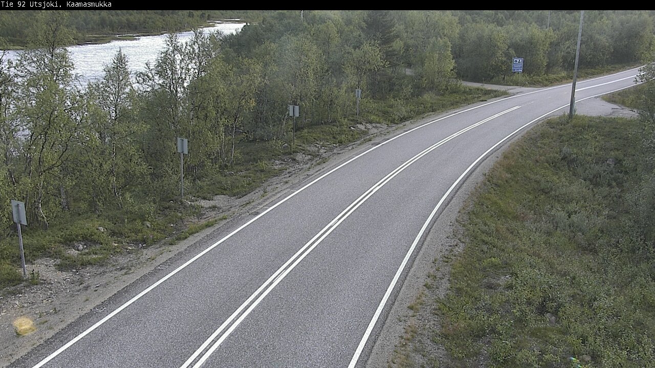 Kelikamerat Kuva Tie 92 Utsjoki, Kaamasmukka, Utsjoki, Lappi