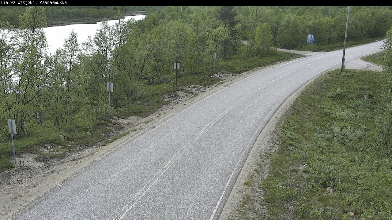 Kelikamerat Kuva Tie 92 Utsjoki, Kaamasmukka, Utsjoki, Lappi