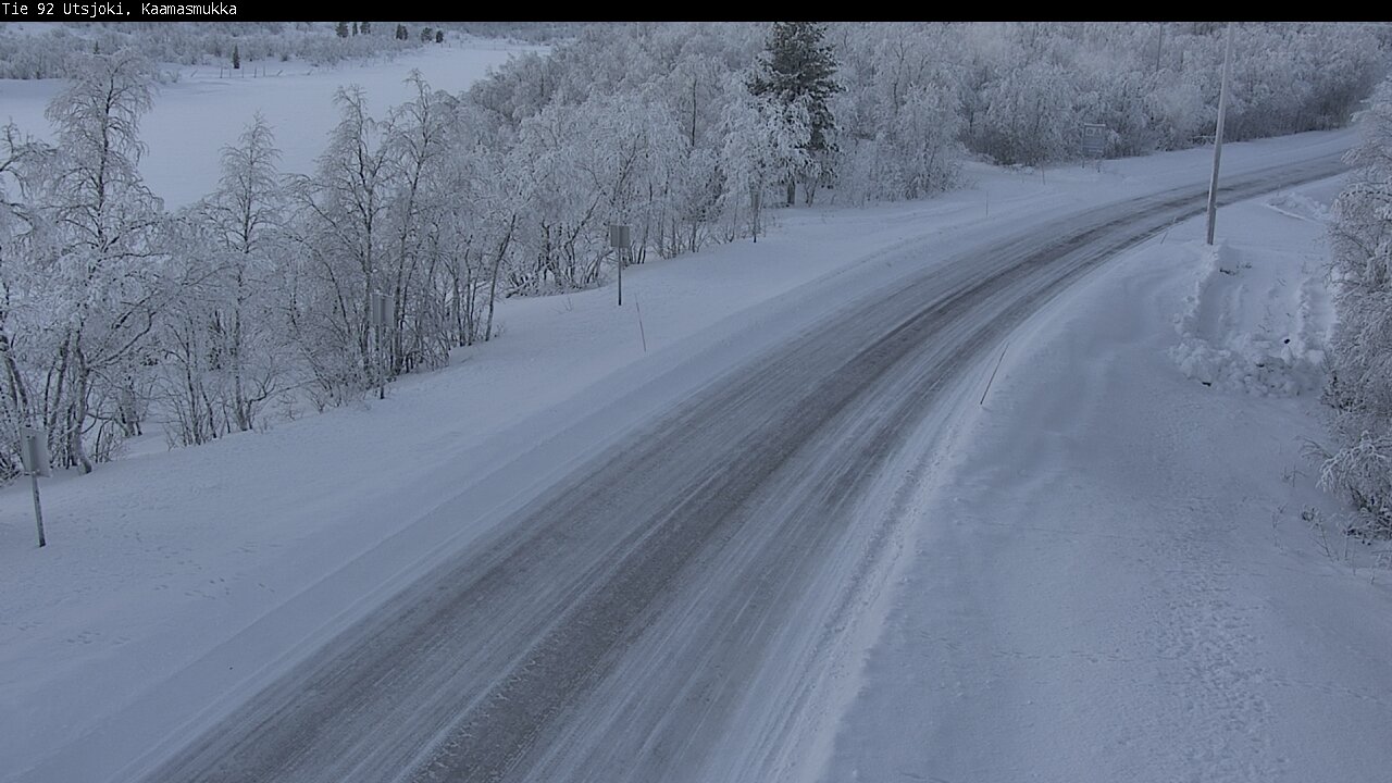 Kelikamerat Kuva Tie 92 Utsjoki, Kaamasmukka, Utsjoki, Lappi
