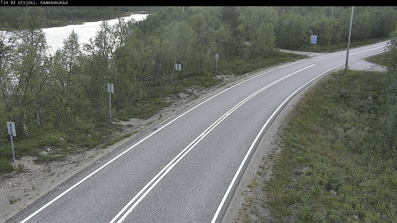 Kelikamerat Kuva Tie 92 Utsjoki, Kaamasmukka, Utsjoki, Lappi