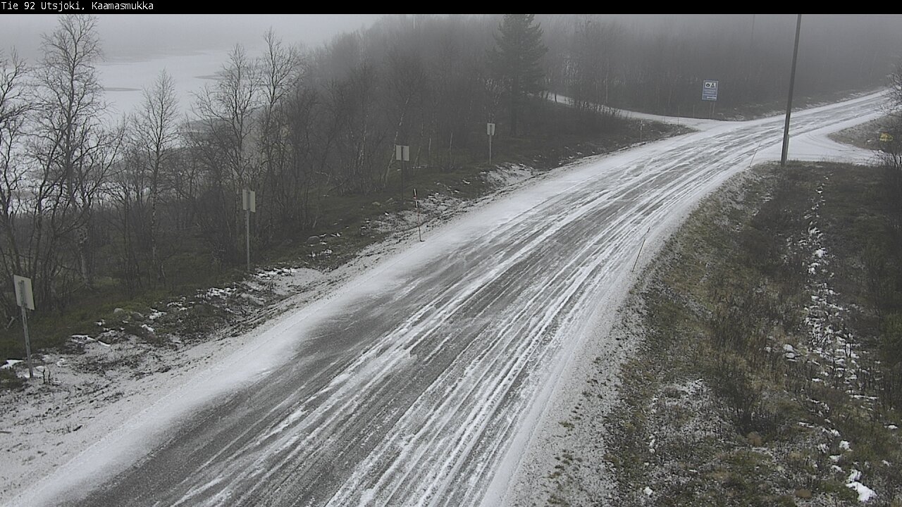 Kelikamerat Kuva Tie 92 Utsjoki, Kaamasmukka, Utsjoki, Lappi