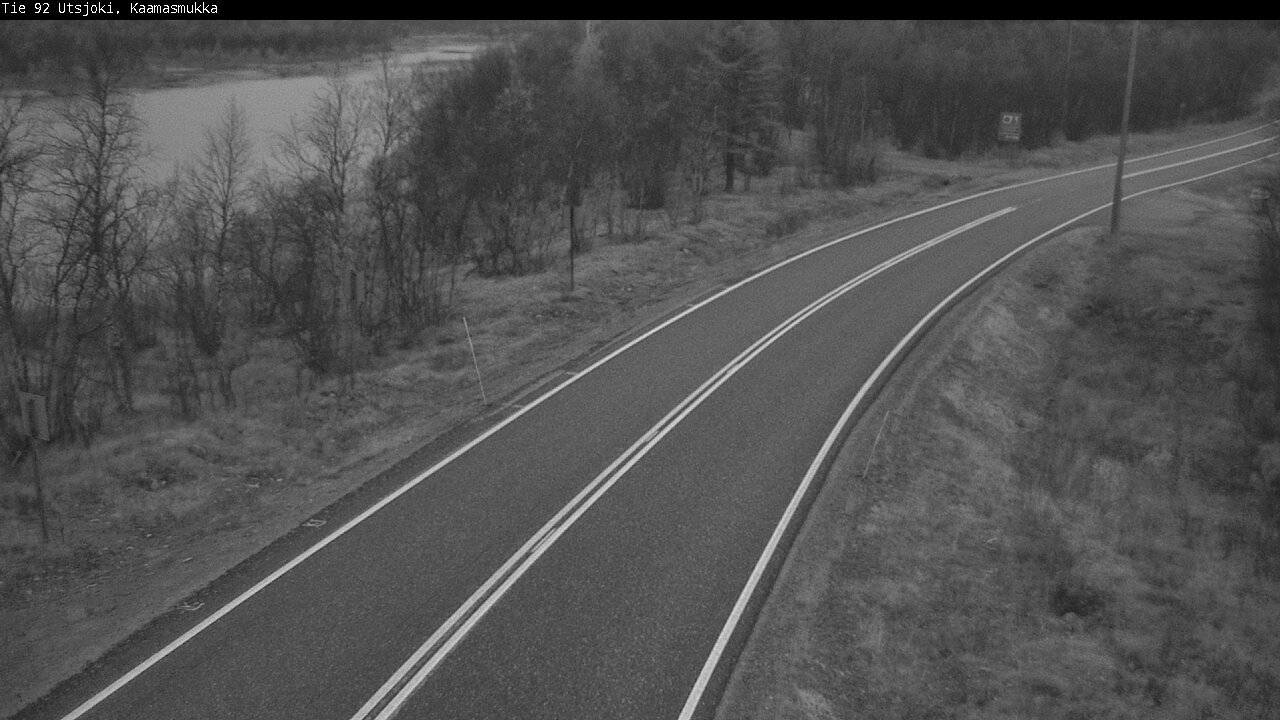 Kelikamerat Kuva Tie 92 Utsjoki, Kaamasmukka, Utsjoki, Lappi