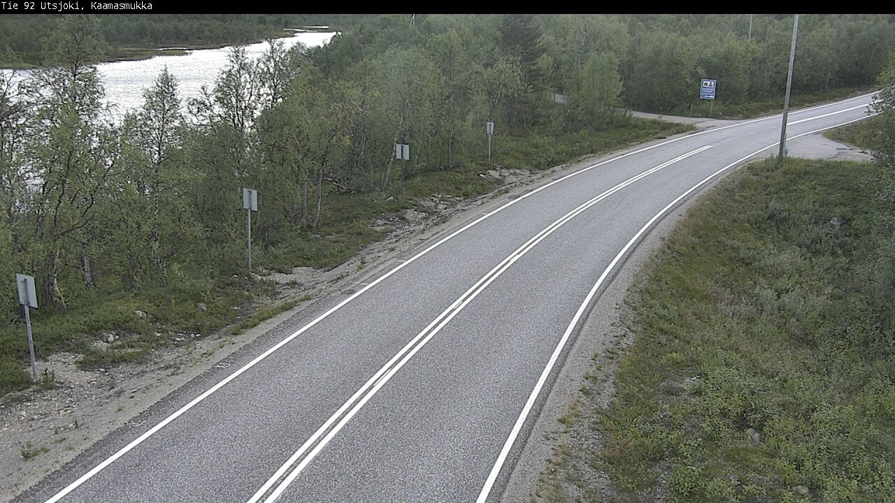 Kelikamerat Kuva Tie 92 Utsjoki, Kaamasmukka, Utsjoki, Lappi