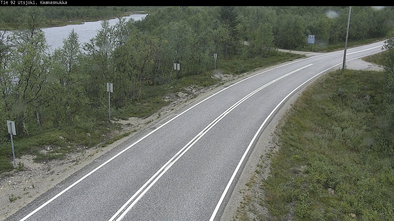 Weather Camera Image Road 92 Utsjoki, Kaamasmukka, Utsjoki, Lappi