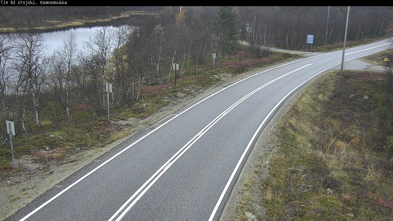 Weather Camera Image Road 92 Utsjoki, Kaamasmukka, Utsjoki, Lappi
