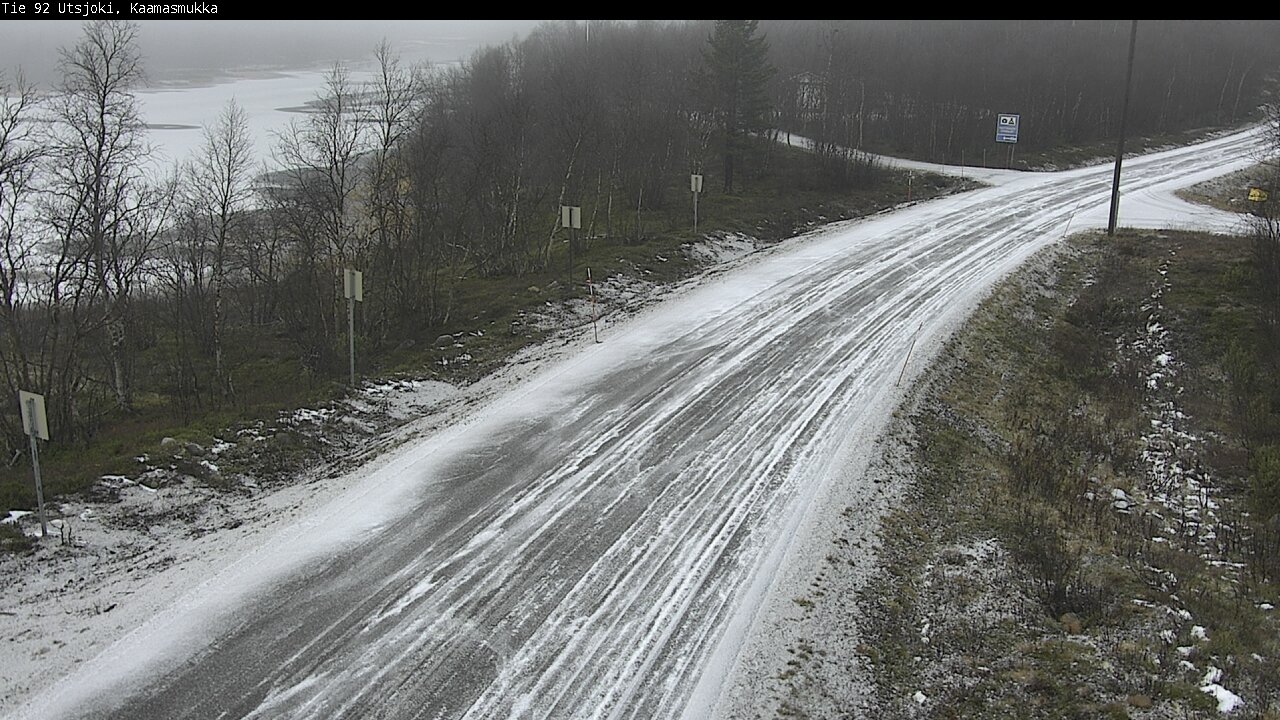 Kelikamerat Kuva Tie 92 Utsjoki, Kaamasmukka, Utsjoki, Lappi