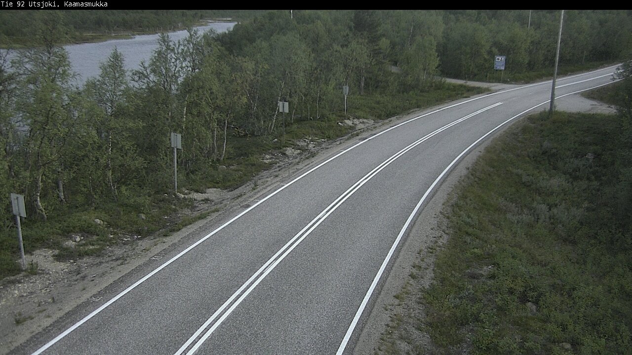 Kelikamerat Kuva Tie 92 Utsjoki, Kaamasmukka, Utsjoki, Lappi