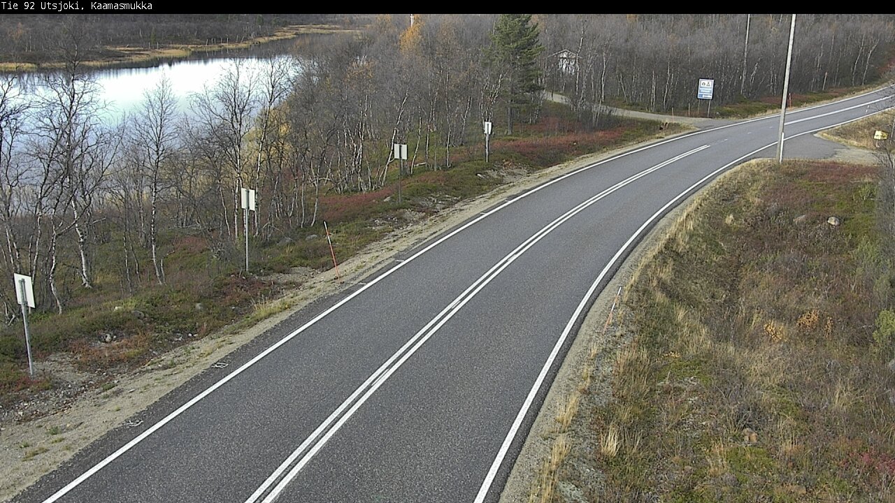 Kelikamerat Kuva Tie 92 Utsjoki, Kaamasmukka, Utsjoki, Lappi