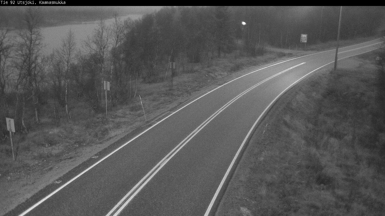 Kelikamerat Kuva Tie 92 Utsjoki, Kaamasmukka, Utsjoki, Lappi