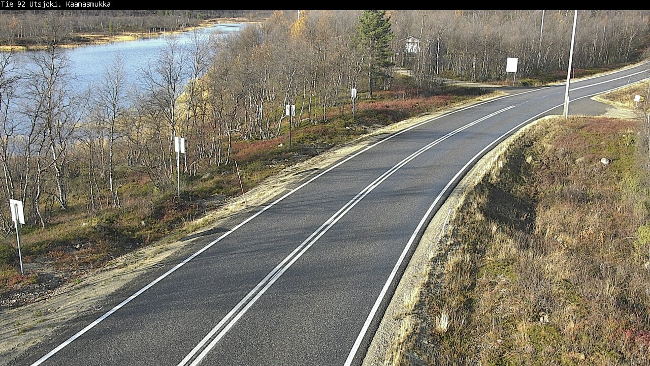 Kelikamerat Kuva Tie 92 Utsjoki, Kaamasmukka, Utsjoki, Lappi