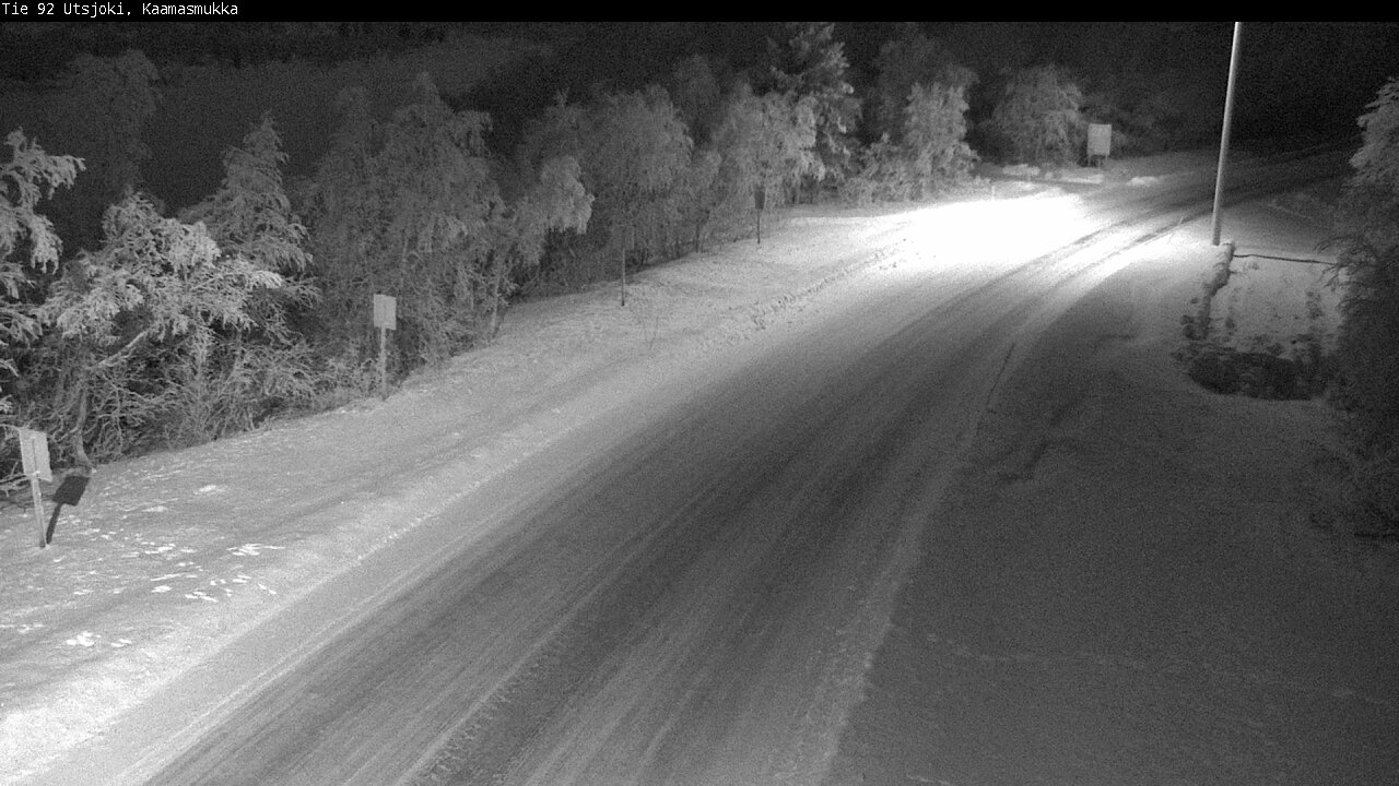 Kelikamerat Kuva Tie 92 Utsjoki, Kaamasmukka, Utsjoki, Lappi