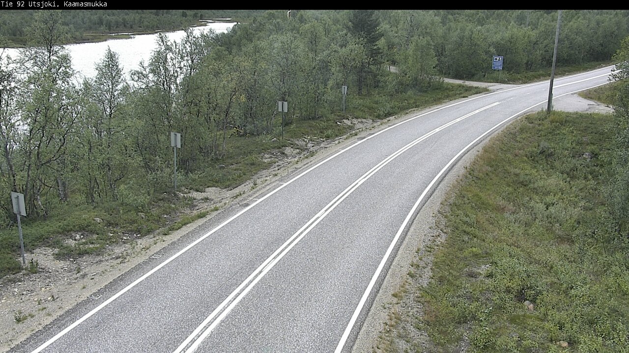 Kelikamerat Kuva Tie 92 Utsjoki, Kaamasmukka, Utsjoki, Lappi
