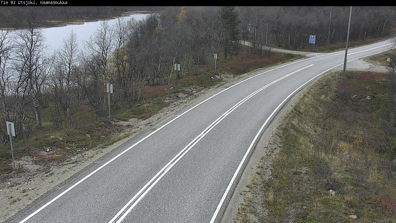Kelikamerat Kuva Tie 92 Utsjoki, Kaamasmukka, Utsjoki, Lappi