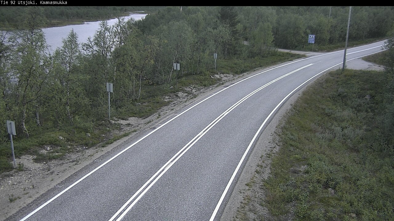 Kelikamerat Kuva Tie 92 Utsjoki, Kaamasmukka, Utsjoki, Lappi