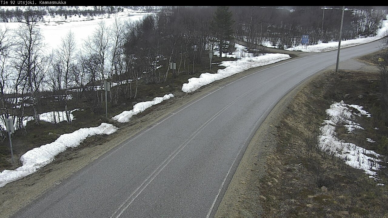 Kelikamerat Kuva Tie 92 Utsjoki, Kaamasmukka, Utsjoki, Lappi
