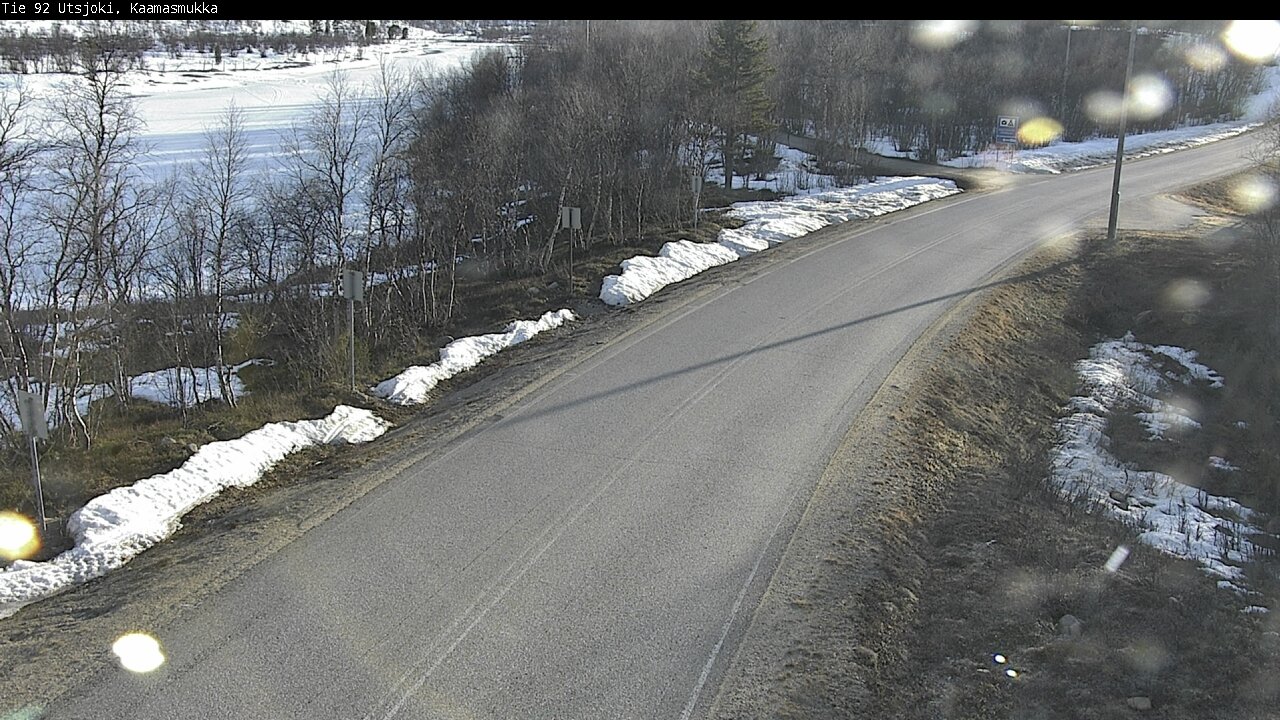 Weather Camera Image Väg 92 Utsjoki, Kaamasmukka, Utsjoki, Lappi