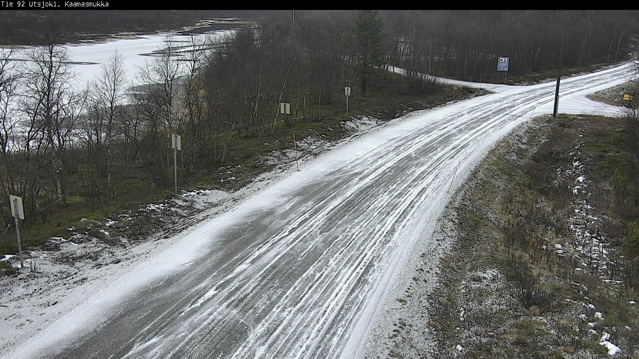 Kelikamerat Kuva Tie 92 Utsjoki, Kaamasmukka, Utsjoki, Lappi