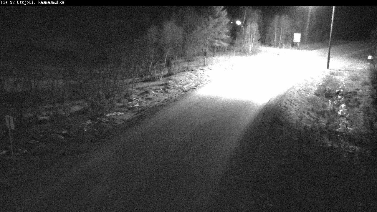 Kelikamerat Kuva Tie 92 Utsjoki, Kaamasmukka, Utsjoki, Lappi