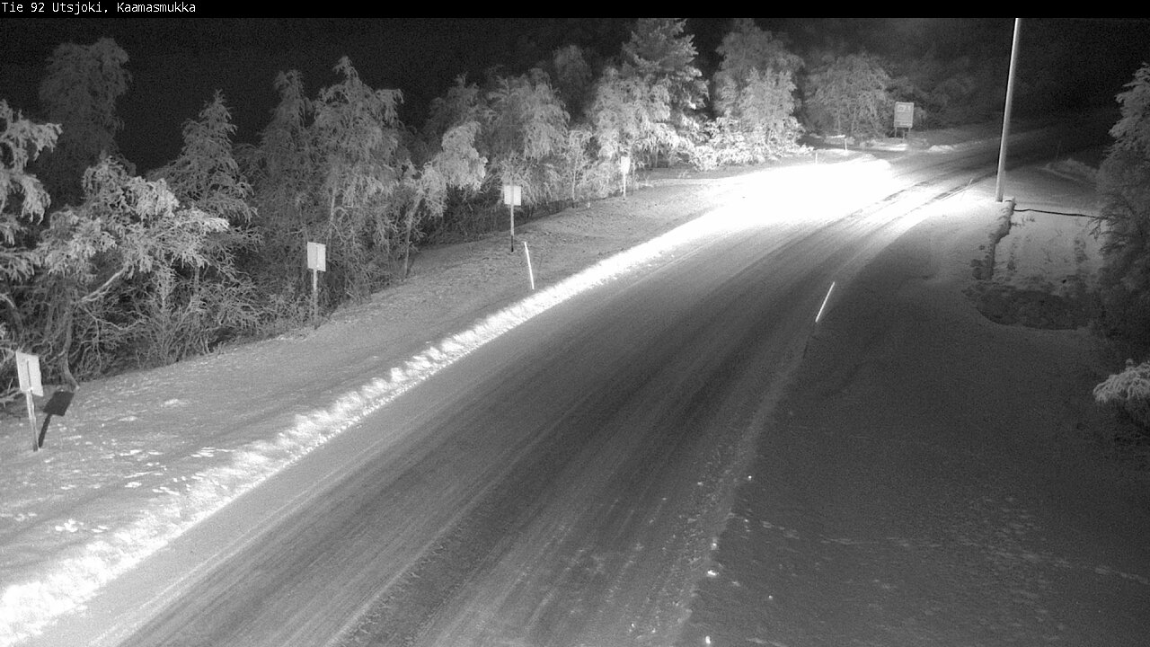 Kelikamerat Kuva Tie 92 Utsjoki, Kaamasmukka, Utsjoki, Lappi
