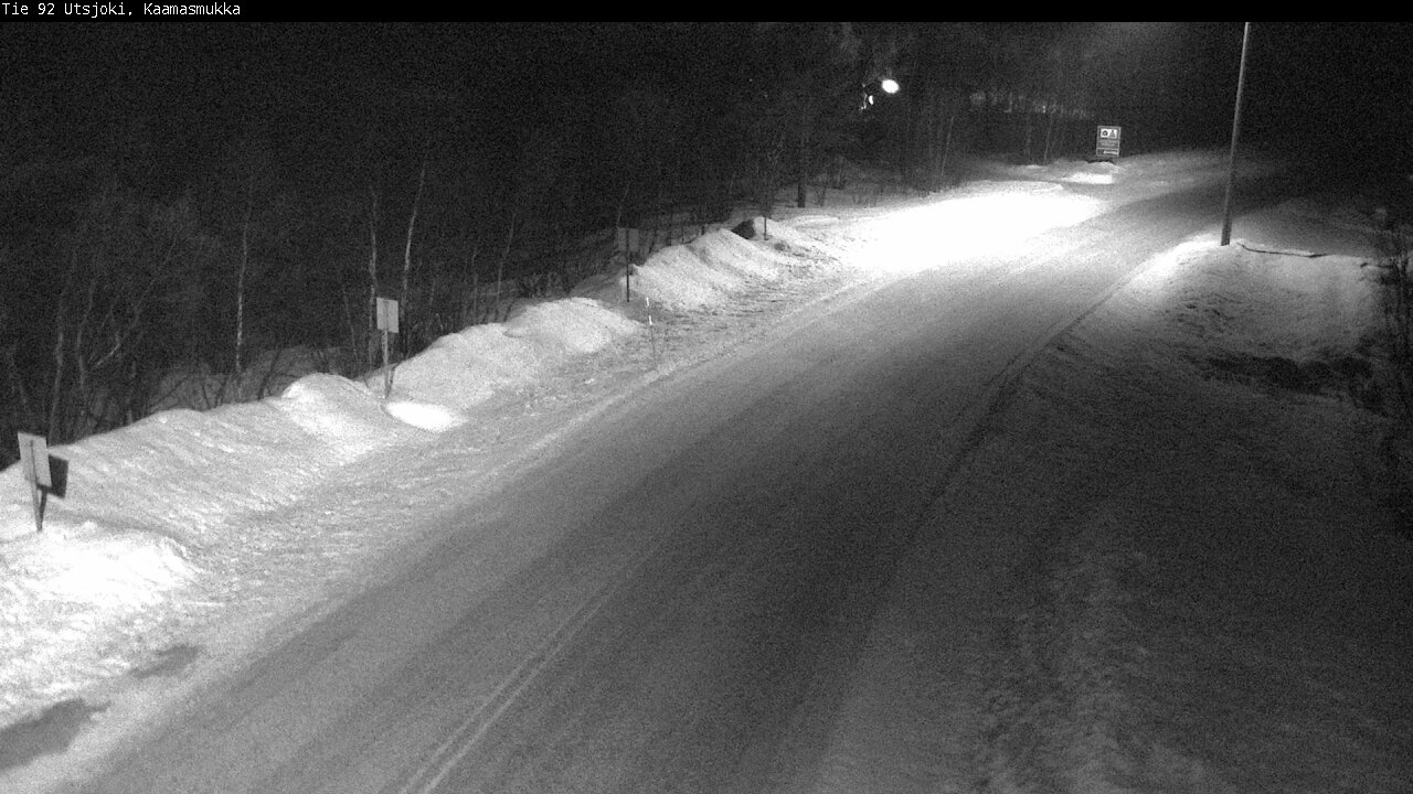 Kelikamerat Kuva Tie 92 Utsjoki, Kaamasmukka, Utsjoki, Lappi