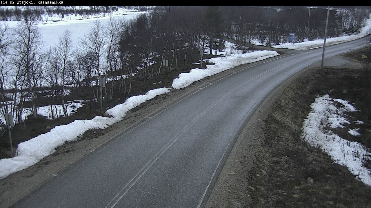 Weather Camera Image Väg 92 Utsjoki, Kaamasmukka, Utsjoki, Lappi