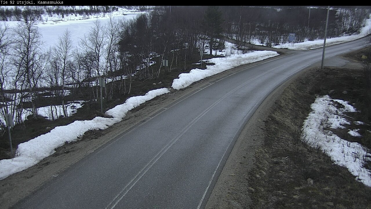 Weather Camera Image Väg 92 Utsjoki, Kaamasmukka, Utsjoki, Lappi