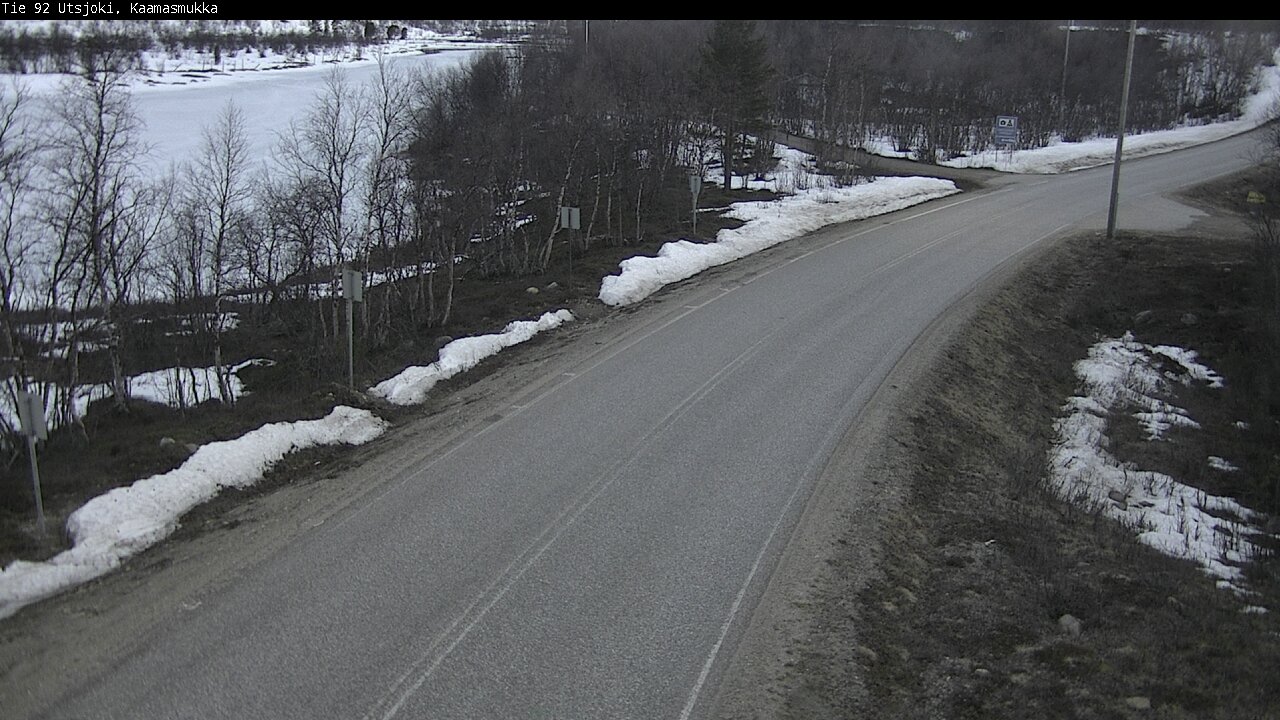 Weather Camera Image Väg 92 Utsjoki, Kaamasmukka, Utsjoki, Lappi