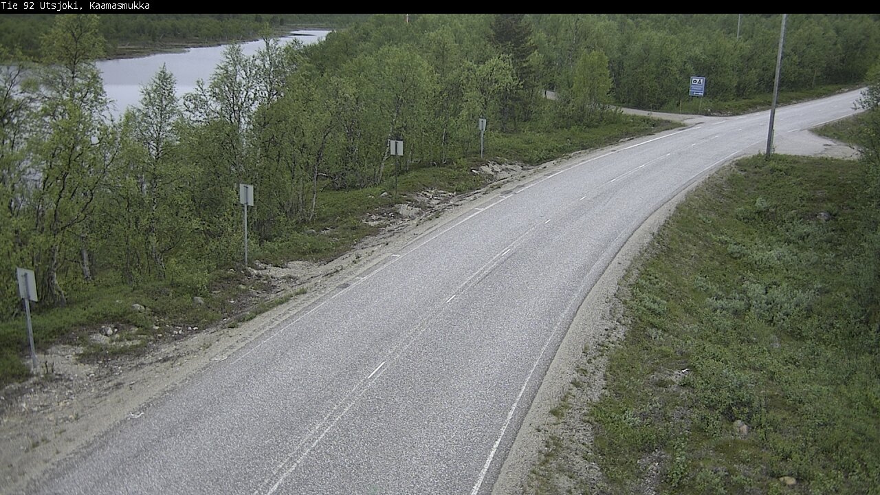 Kelikamerat Kuva Tie 92 Utsjoki, Kaamasmukka, Utsjoki, Lappi