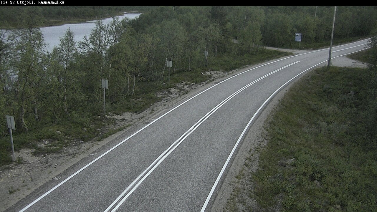 Kelikamerat Kuva Tie 92 Utsjoki, Kaamasmukka, Utsjoki, Lappi