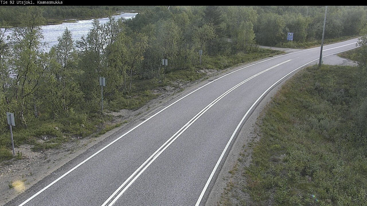 Kelikamerat Kuva Tie 92 Utsjoki, Kaamasmukka, Utsjoki, Lappi
