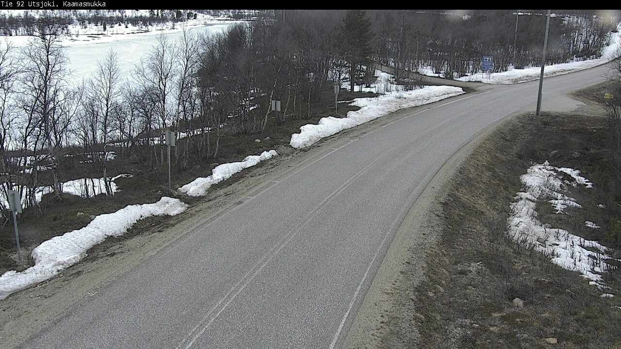 Weather Camera Image Väg 92 Utsjoki, Kaamasmukka, Utsjoki, Lappi