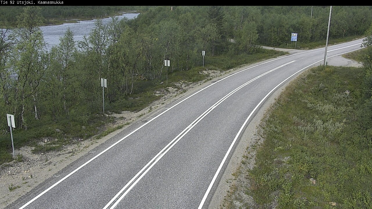 Weather Camera Image Road 92 Utsjoki, Kaamasmukka, Utsjoki, Lappi