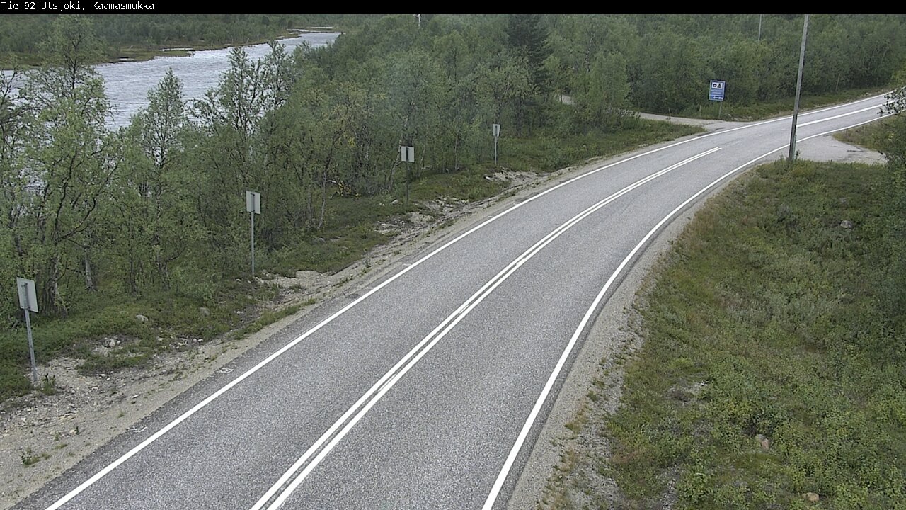 Weather Camera Image Road 92 Utsjoki, Kaamasmukka, Utsjoki, Lappi