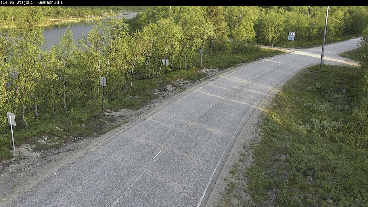 Kelikamerat Kuva Tie 92 Utsjoki, Kaamasmukka, Utsjoki, Lappi