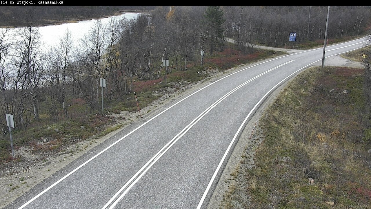 Kelikamerat Kuva Tie 92 Utsjoki, Kaamasmukka, Utsjoki, Lappi